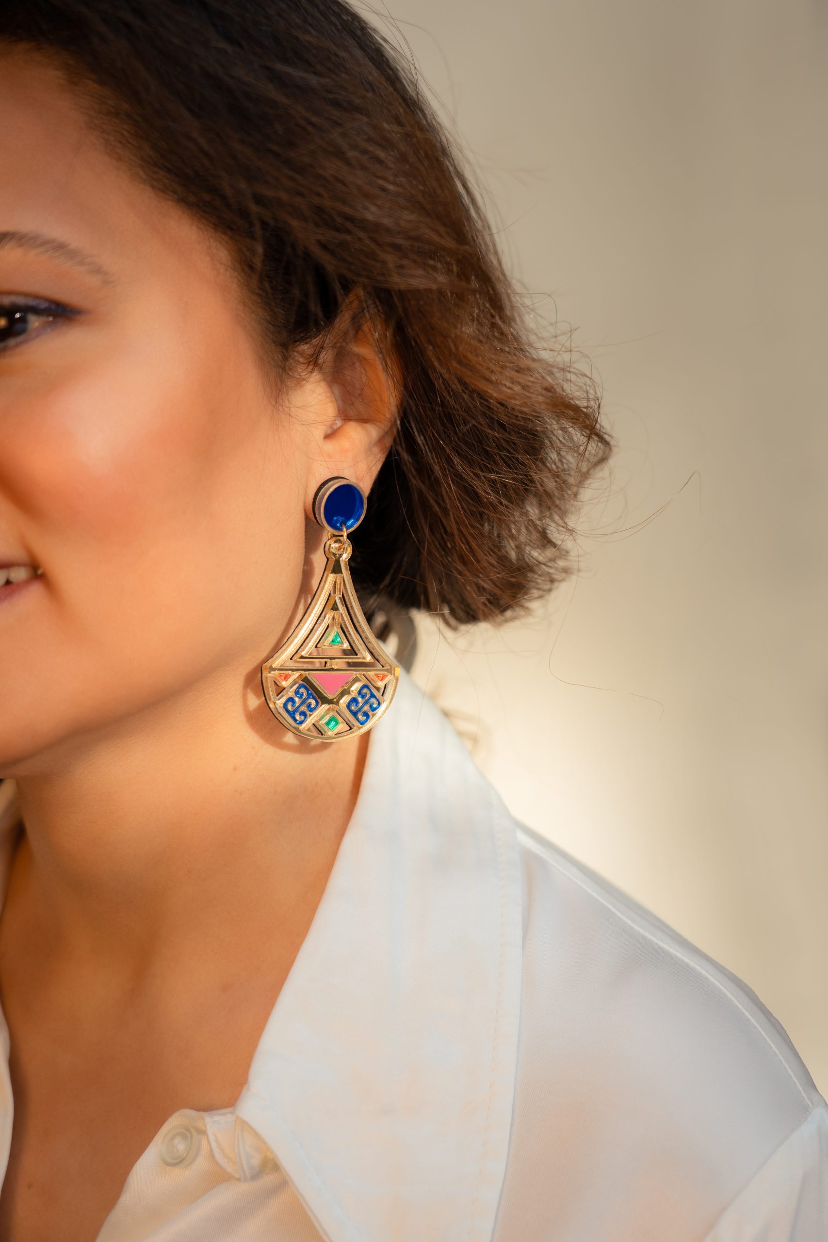 Maeli Earrings Gold
