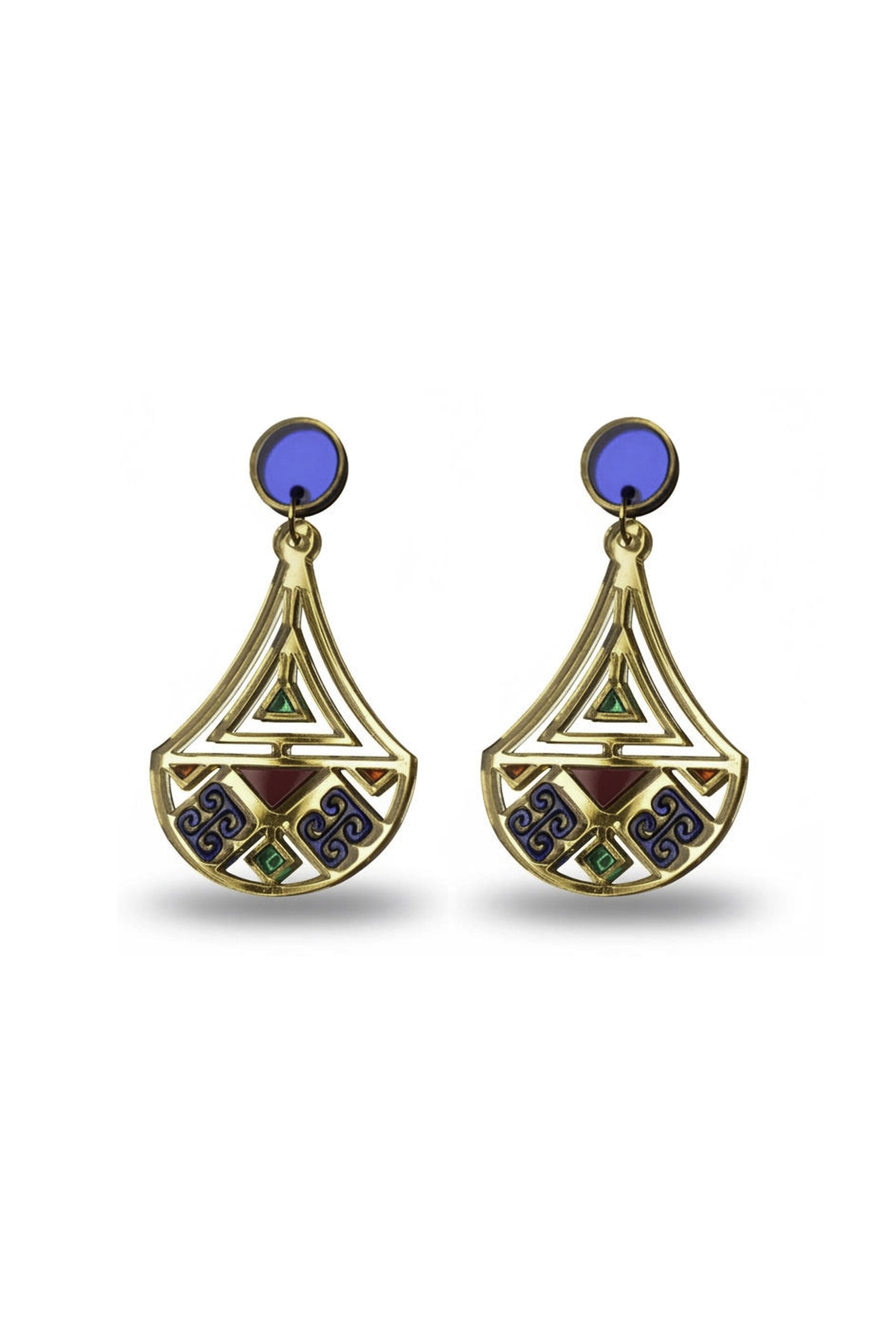 Maeli Earrings Gold - Image 4